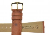 Hirsch 'Massai Ostritch' Tan Leather Strap, 20mm