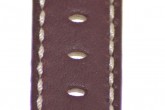 Hirsch 'Mariner' 22mm Brown Leather Strap 