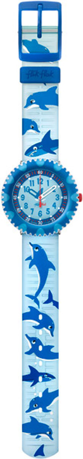 Boys Flik Flak Happy Sealife Boy Strap Watch FFT002