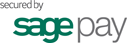 Transactions secured via Sage Pay