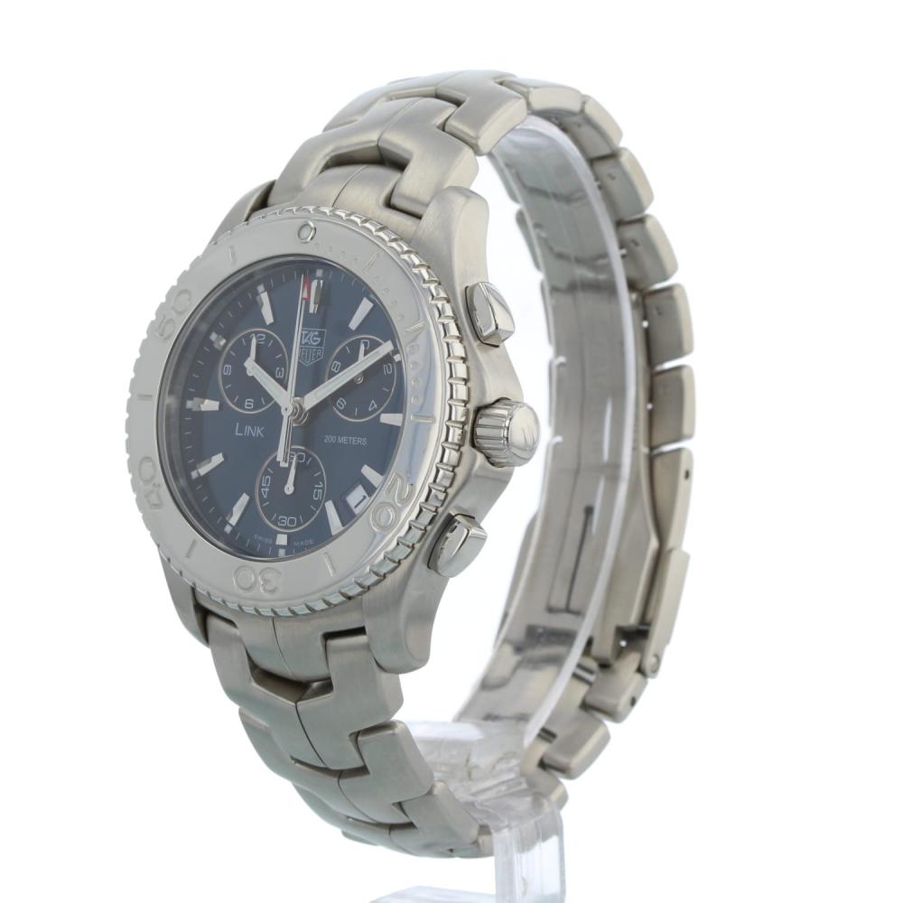 Gents Tag Heuer Link CJ1112 Silver case Blue dial | Tag Heuer