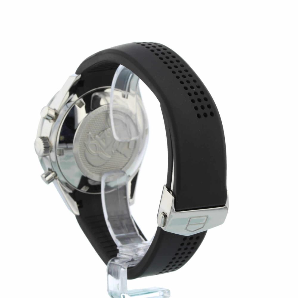Bracelet TAG Heuer Caoutchouc Noir Pour Carrera - 20mm, Longueur 110/90mm, Neuf Avec étiquettes