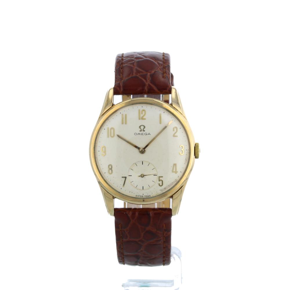 Gents Omega Dress 1215400 9 CT Champagne dial | Omega Watch | Omega Watch O1018 Gents Omega Dress 1215400 9 CT Champagne dial | Omega Watch | Omega Watch O1018
