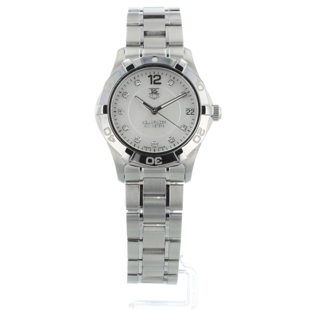 Ladies Tag Heuer Aqua Racer WAF1312 Steel case with White MOP Diamond dial