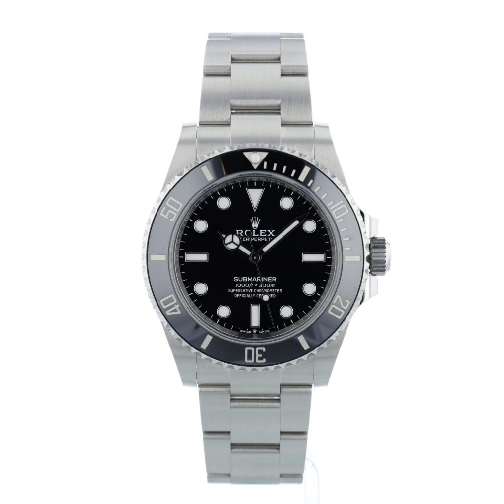 Gents Rolex Submariner Non Date 124060 Black | Rolex Watches | Rolex ...