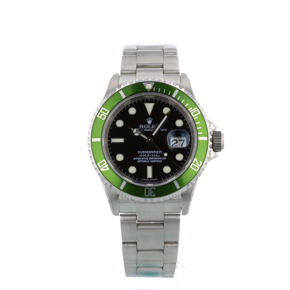 Gents Rolex Submariner Date 16610LV Steel case with Black dial