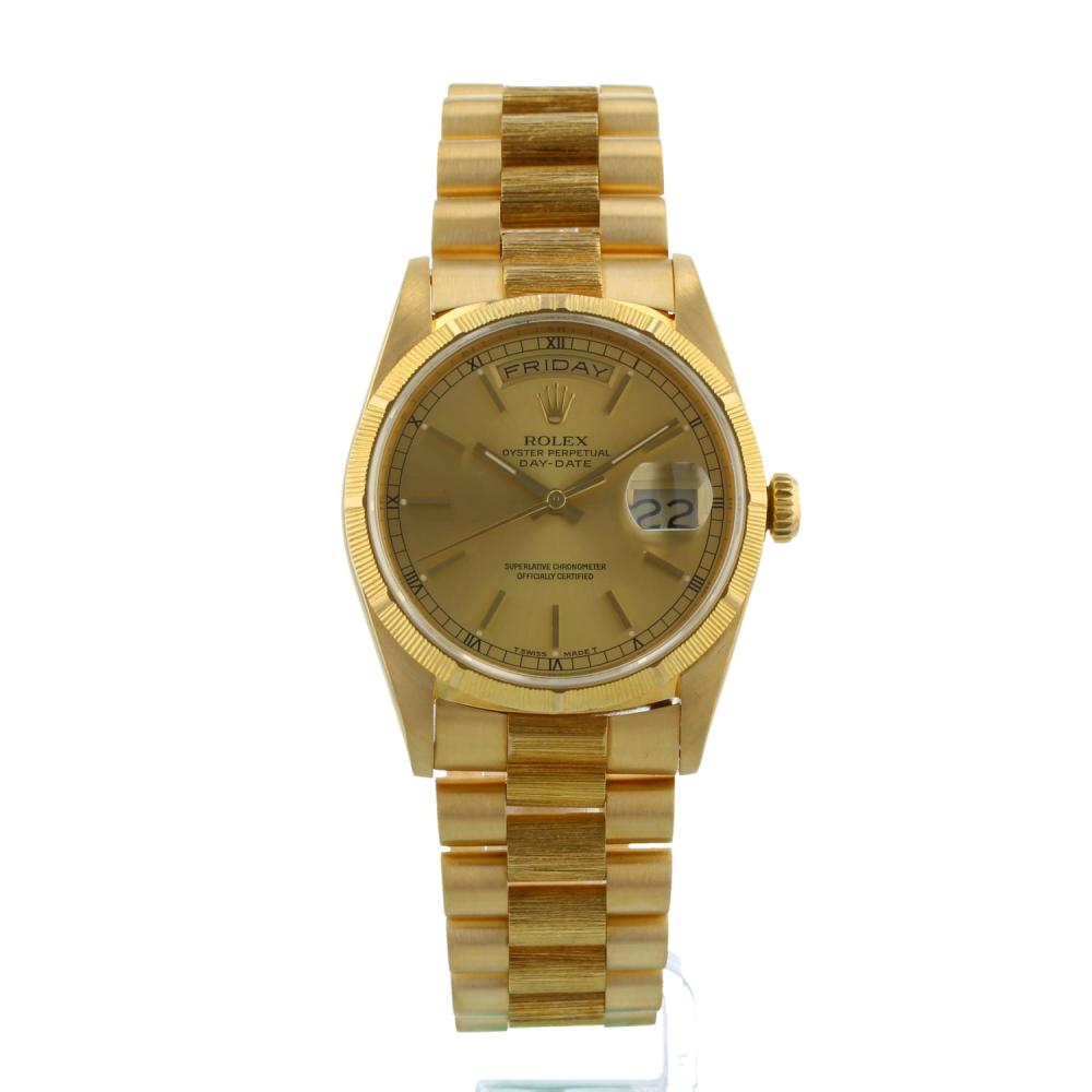 Gents Rolex Day Date 18248 18ct Yellow Gold case with Gilt dial