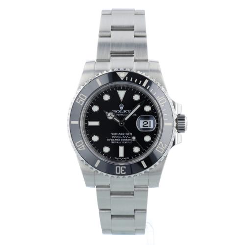 Gents Rolex Submariner Date 116610LN Stainless Steel case with Black dial