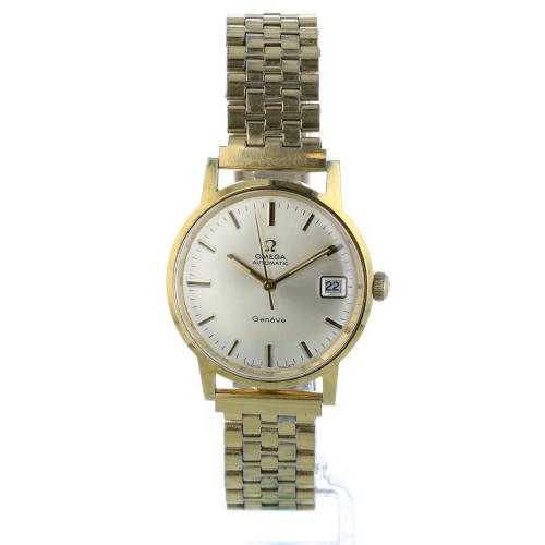 Gents Omega Geneve 166.070 Gold Plated   Stainless Steel case with  dial