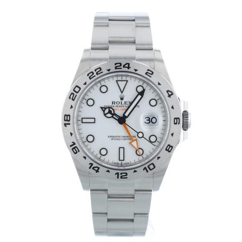 Gents Rolex Explorer II 226570 Stainless Steel case with White dial Gents Rolex Explorer II 226570 Stainless Steel case with White dial