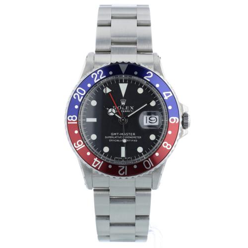 Gents Rolex GMT Master 1675 Steel case with Black dial Gents Rolex GMT Master 1675 Steel case with Black dial