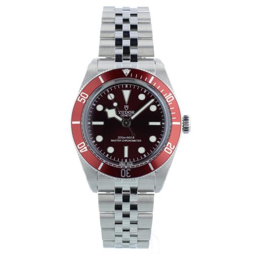 Gents Tudor Black Bay 7939A1A0RU Steel case with Burgundy dial Gents Tudor Black Bay 7939A1A0RU Steel case with Burgundy dial