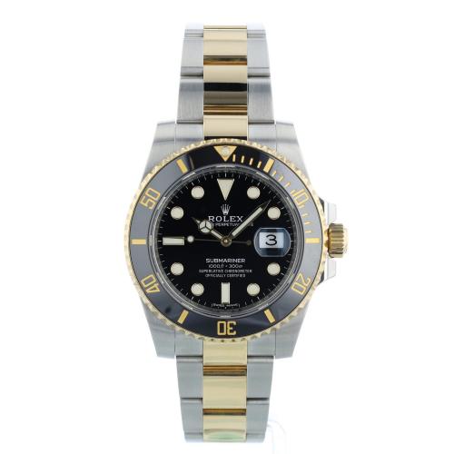 Gents Rolex Submariner Date 116613LN 18ct Yellow Gold   Stainless Steel case with Black dial