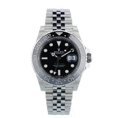 Gents Rolex GMT Master II 126710GRNR Stainless Steel case with Black dial Gents Rolex GMT Master II 126710GRNR Stainless Steel case with Black dial