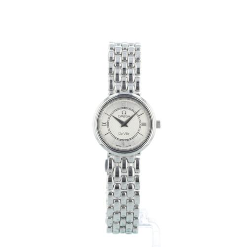 Ladies Omega DeVille 7574.31.00 Steel case with Silver dial