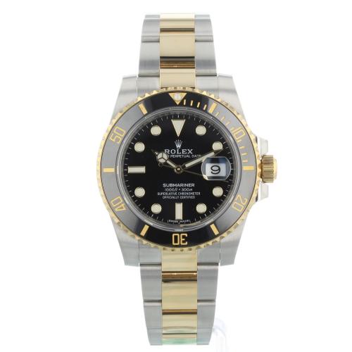 Gents Rolex Submariner Date 116613LN 18ct Yellow Gold   Stainless Steel case with Black dial