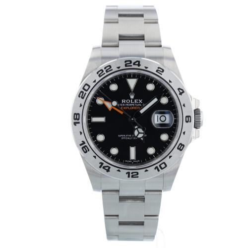 Gents Rolex Explorer II 216570 Stainless Steel case with Black dial Gents Rolex Explorer II 216570 Stainless Steel case with Black dial