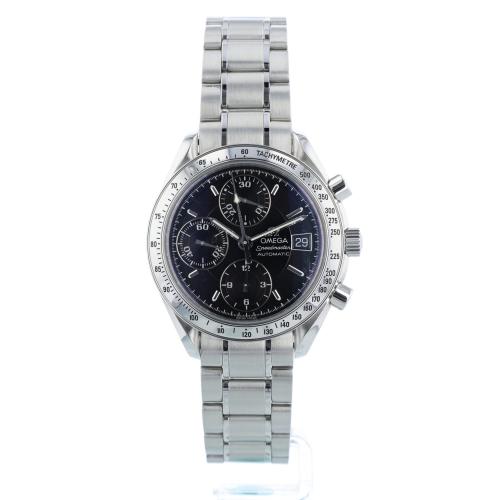 Gents Omega Speedmaster 35135000 Steel case with Black dial