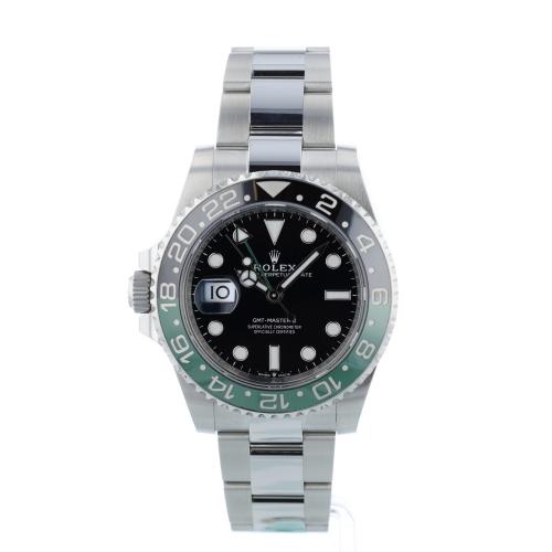 Gents Rolex GMT Master II 126720VTNR Stainless Steel case with Black dial
