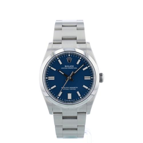 Gents Rolex Oyster Perpetual 36 126000 Stainless Steel case with Med Blue dial Gents Rolex Oyster Perpetual 36 126000 Stainless Steel case with Med Blue dial