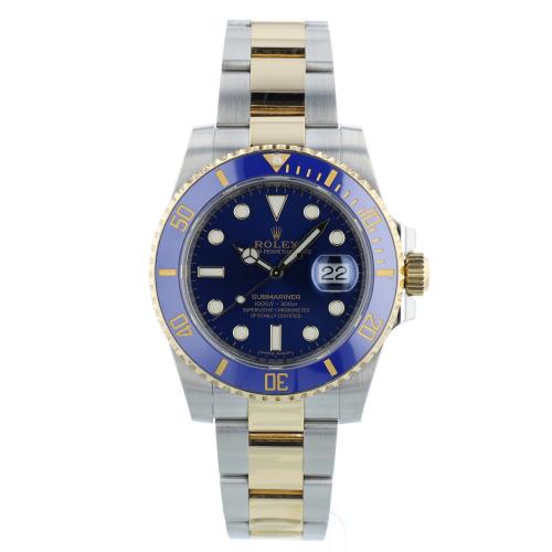 Gents Rolex Submariner Date 116613LB 18ct Yellow Gold Stainless Steel case with Blue dial Gents Rolex Submariner Date 116613LB 18ct Yellow Gold Stainless Steel case with Blue dial