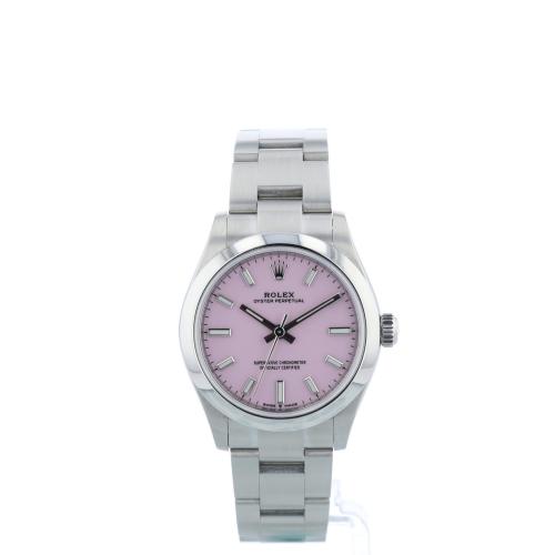 Ladies Rolex Oyster Perpetual 31 277200 Steel case with Pink dial Ladies Rolex Oyster Perpetual 31 277200 Steel case with Pink dial