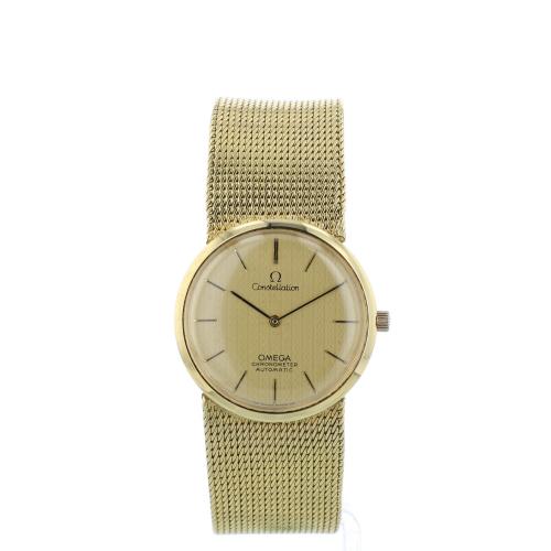 Gents Omega Constellation 1537255 18 CT case with Gilt dial Gents Omega Constellation 1537255 18 CT case with Gilt dial