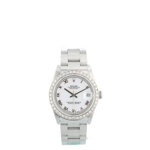 Ladies Rolex Datejust 78240 Steel case with White dial Ladies Rolex Datejust 78240 Steel case with White dial