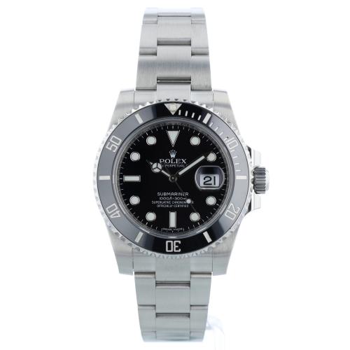 Gents Rolex Submariner Date 116610LN Stainless Steel case with Black dial