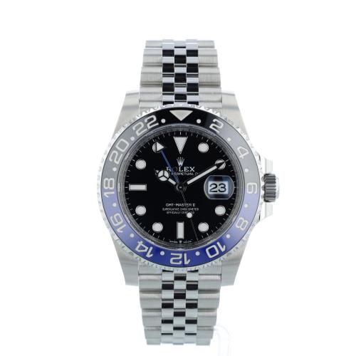Gents Rolex GMT Master II 126710BLNR Stainless Steel case with Black dial