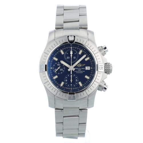 Gents Breitling Avenger 2 A13385 Steel case with Blue dial Gents Breitling Avenger 2 A13385 Steel case with Blue dial
