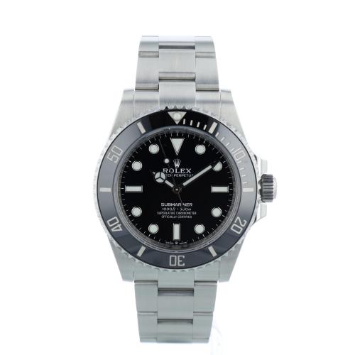 Gents Rolex Submariner Non Date 124060 Stainless Steel case with Black dial Gents Rolex Submariner Non Date 124060 Stainless Steel case with Black dial