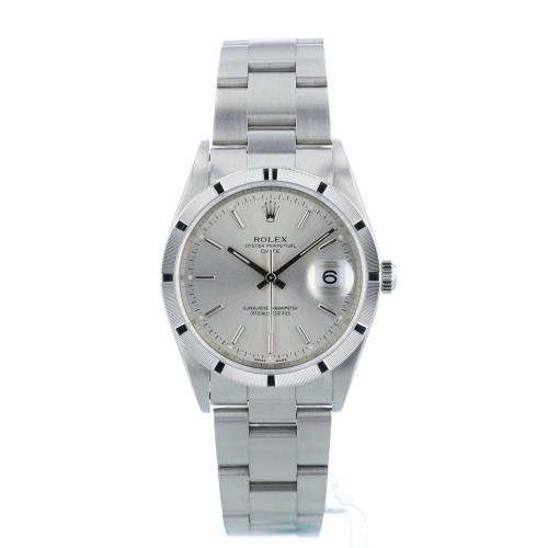 Gents Rolex Oyster Perpetual Date 15210 Steel case with Silver dial Gents Rolex Oyster Perpetual Date 15210 Steel case with Silver dial