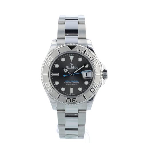 Gents Rolex Yacht-Master 37 268622 Stainless Steel case with Slate dial
