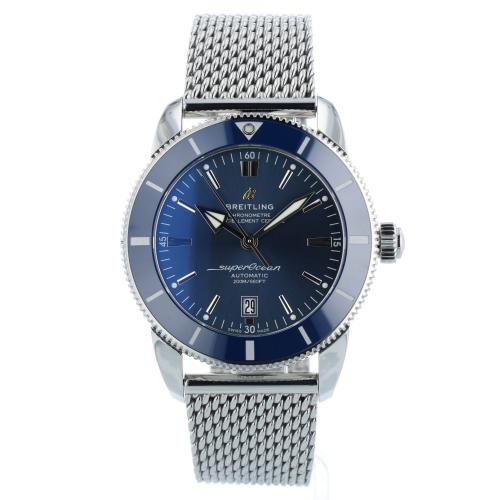 Gents Breitling SuperOcean Heritage 46 AB2020 Steel case with Blue dial Gents Breitling SuperOcean Heritage 46 AB2020 Steel case with Blue dial