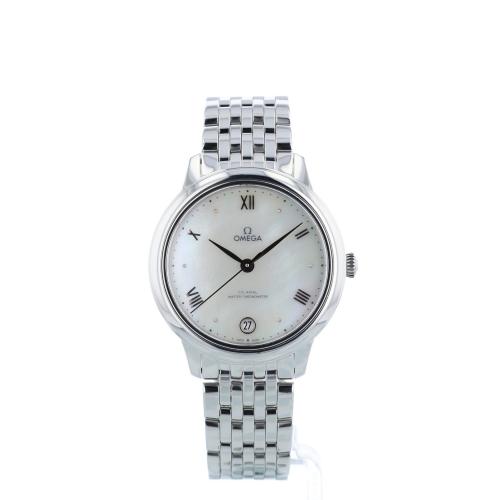 Ladies Omega DeVille 43410342005001 Stainless Steel case with White Mother of Pearl dial Ladies Omega DeVille 43410342005001 Stainless Steel case with White Mother of Pearl dial