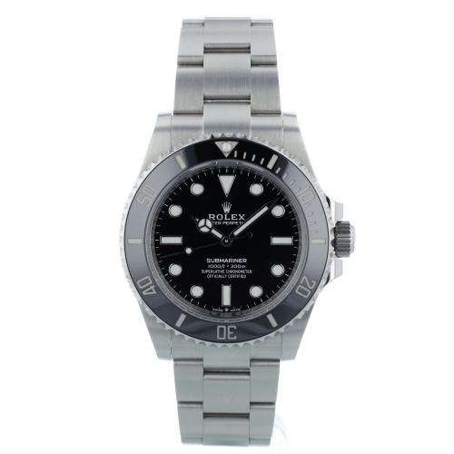Gents Rolex Submariner Non Date 124060 Stainless Steel case with Black dial Gents Rolex Submariner Non Date 124060 Stainless Steel case with Black dial