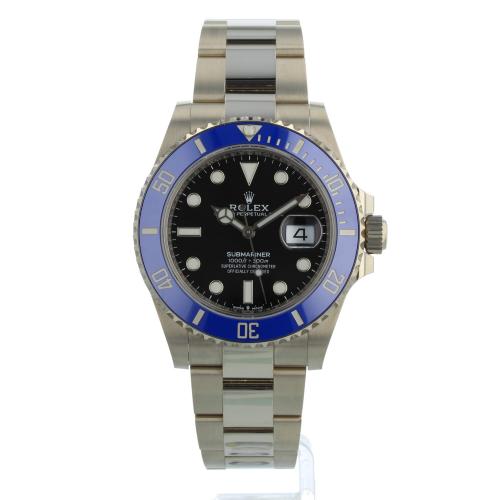 Gents Rolex Submariner Date 126619LB 18ct White Gold case with Black dial