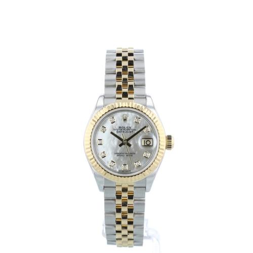 Ladies Rolex DateJust 28 279173 18ct Yellow Gold Stainless Steel case with MOP Diamond dial Ladies Rolex DateJust 28 279173 18ct Yellow Gold Stainless Steel case with MOP Diamond dial