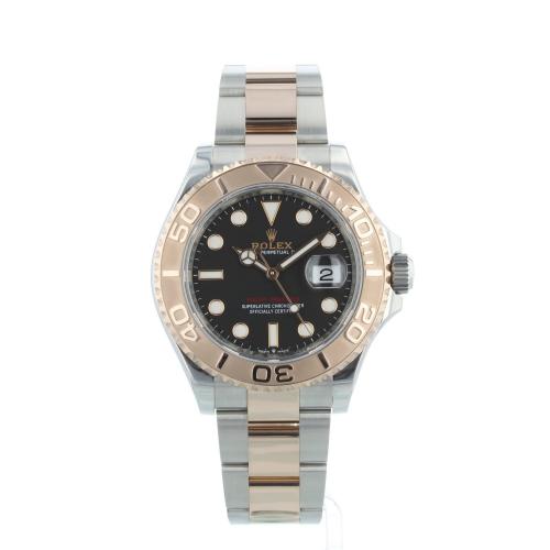 Gents Rolex Yacht-Master 40 126621 18ct Rose Gold   Stainless Steel case with Slate dial