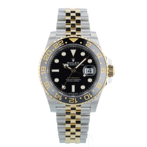 Gents Rolex GMT Master II 126713GRNR 18ct Yellow Gold Stainless Steel case with Black dial Gents Rolex GMT Master II 126713GRNR 18ct Yellow Gold Stainless Steel case with Black dial