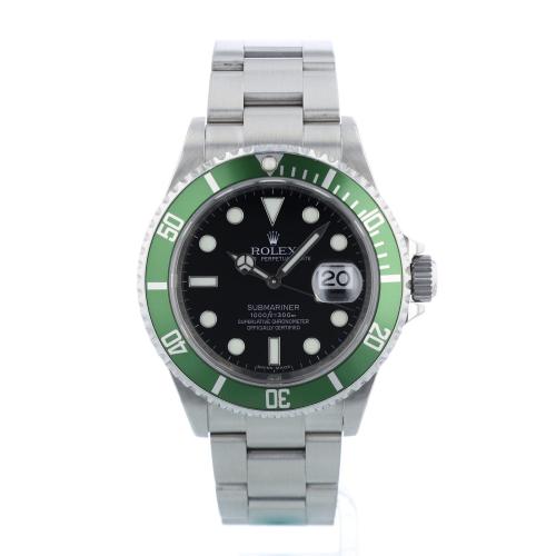 Gents Rolex Submariner Date 11610LV Stainless Steel case with Black dial