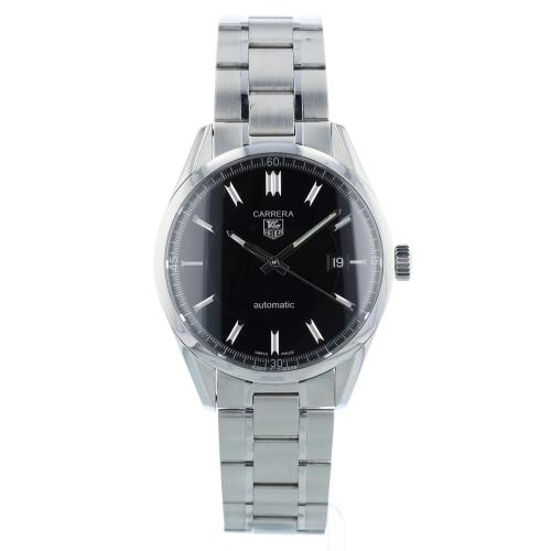 Gents Tag Heuer Carrera WV211B-1 Steel case with Black dial Gents Tag Heuer Carrera WV211B-1 Steel case with Black dial