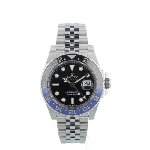 Gents Rolex GMT Master II 126710BLNR Stainless Steel case with Black dial