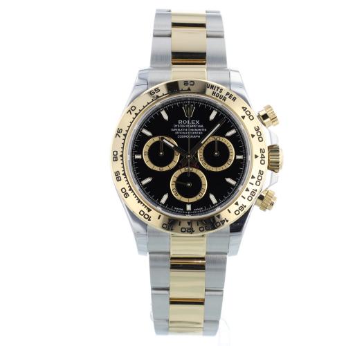 Gents Rolex Daytona 126503 18ct Yellow Gold Stainless Steel case with Black dial Gents Rolex Daytona 126503 18ct Yellow Gold Stainless Steel case with Black dial