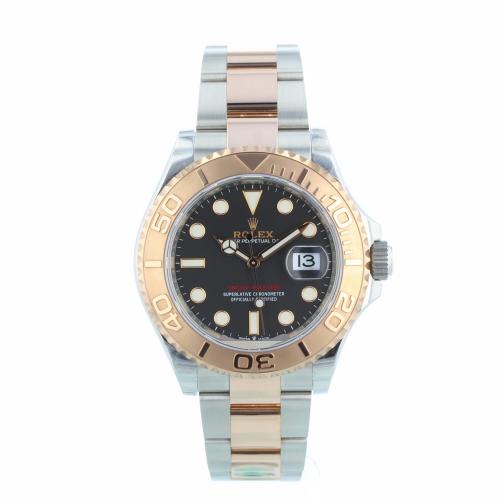 Gents Rolex Yacht-Master 40 126621 18ct Rose Gold   Stainless Steel case with Black dial Gents Rolex Yacht-Master 40 126621 18ct Rose Gold   Stainless Steel case with Black dial