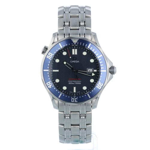 Gents Omega Seamaster 22218000 Steel case with Blue dial