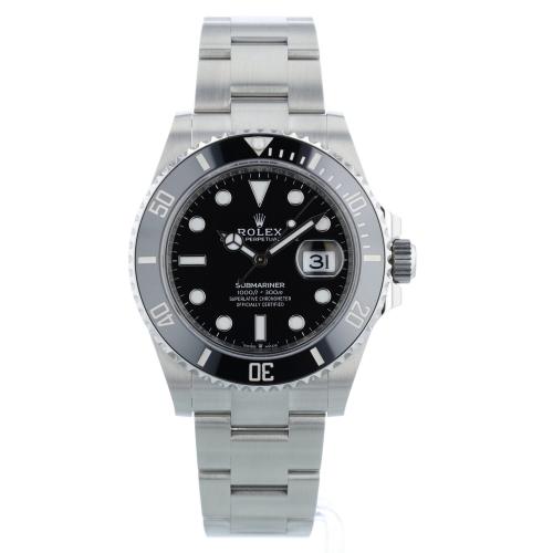 Gents Rolex Submariner Date 126610LN Stainless Steel case with Black dial