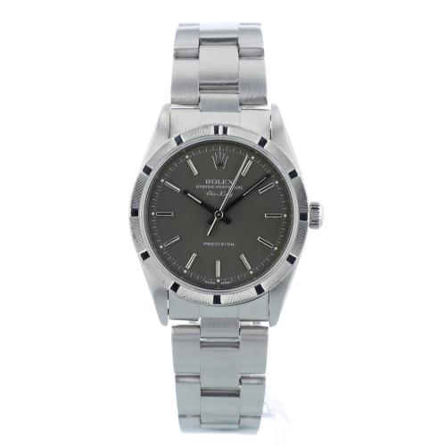 Gents Rolex Air King 14000 Steel case with Grey dial