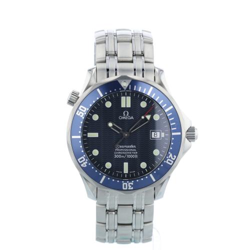 Gents Omega Seamaster 2531.80.00 Steel case with Blue dial
